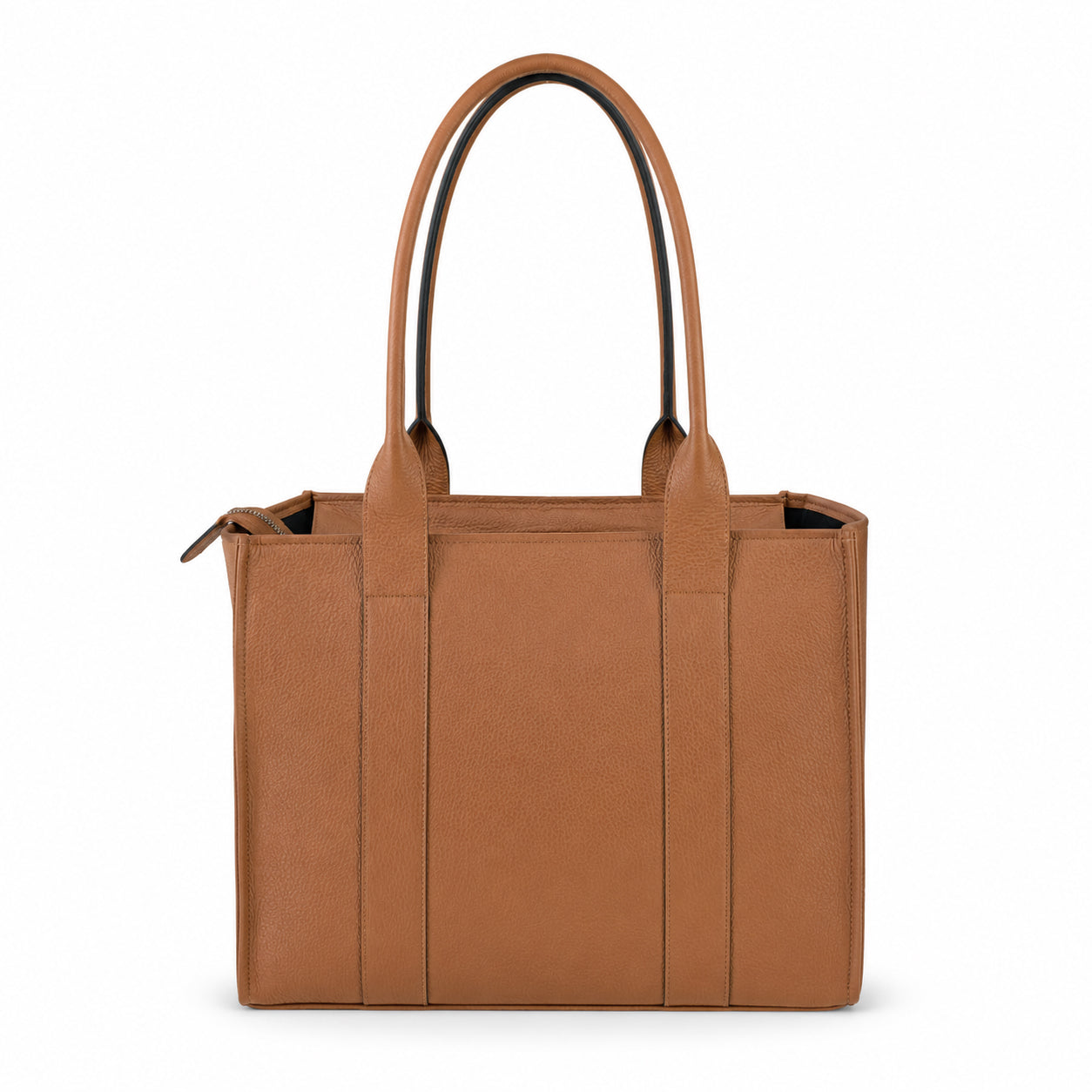 Astoria Tote en Cuero Granulado Whiskey