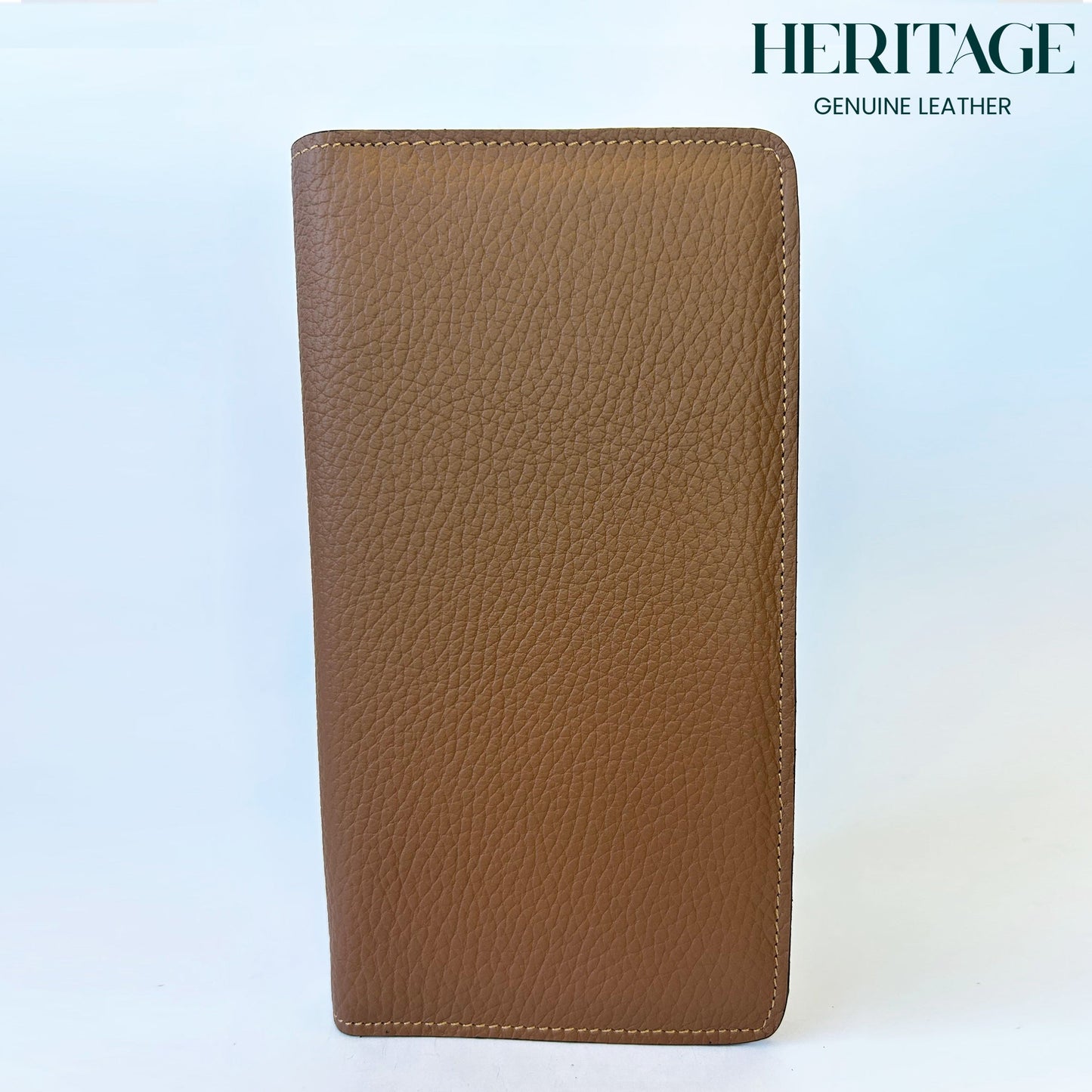 Chequera Madrid en Cuero Granuado Whiskey Heritage
