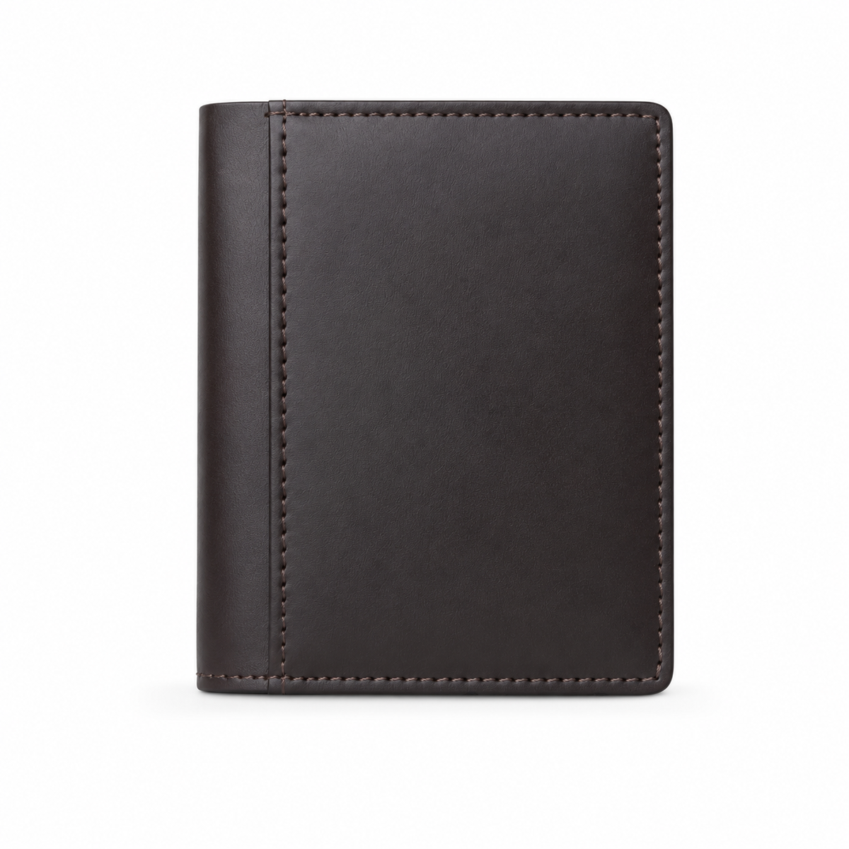 Billetera Atlas Cuero Liso Café Heritage