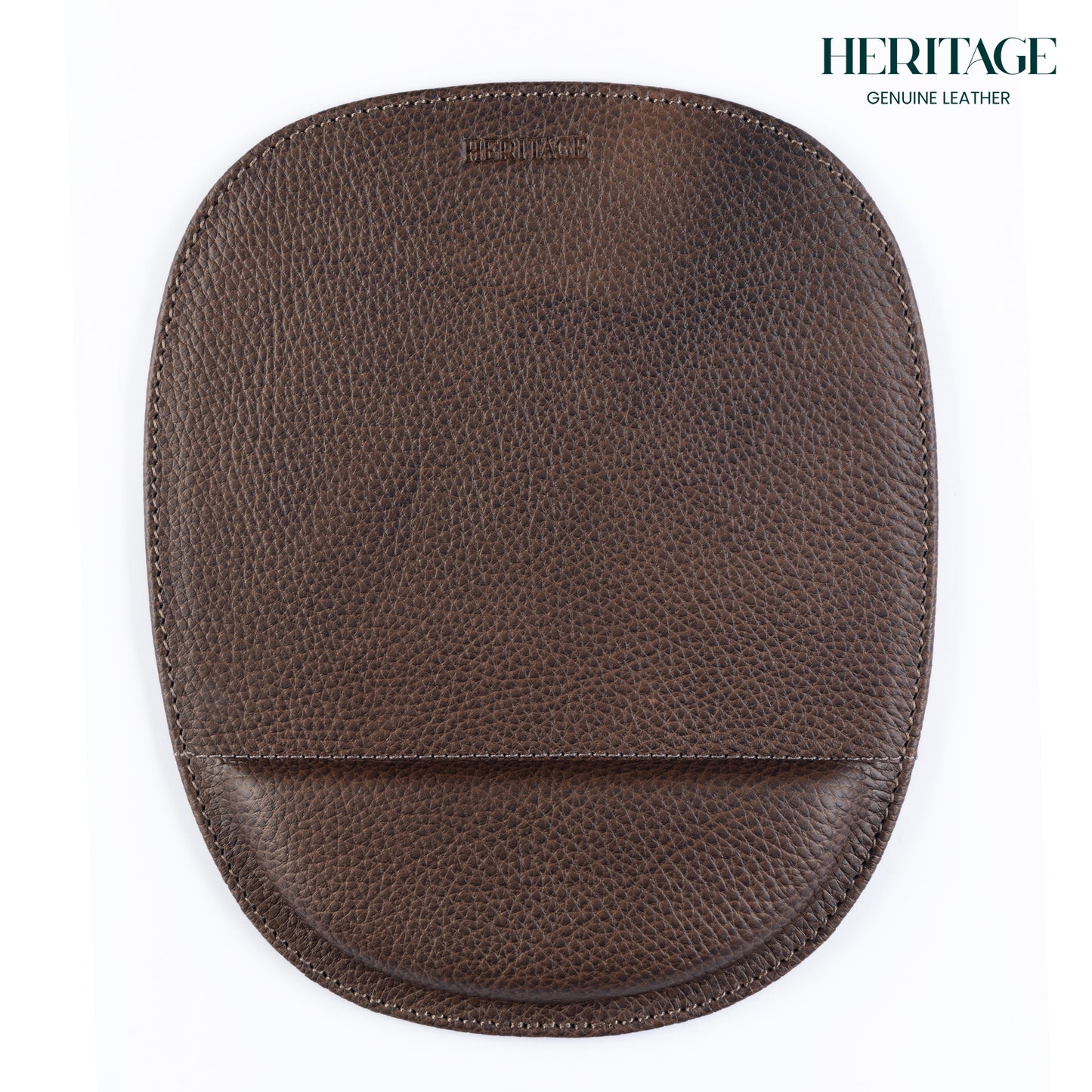 Mousepad Cuero en Granulado Café Heritage