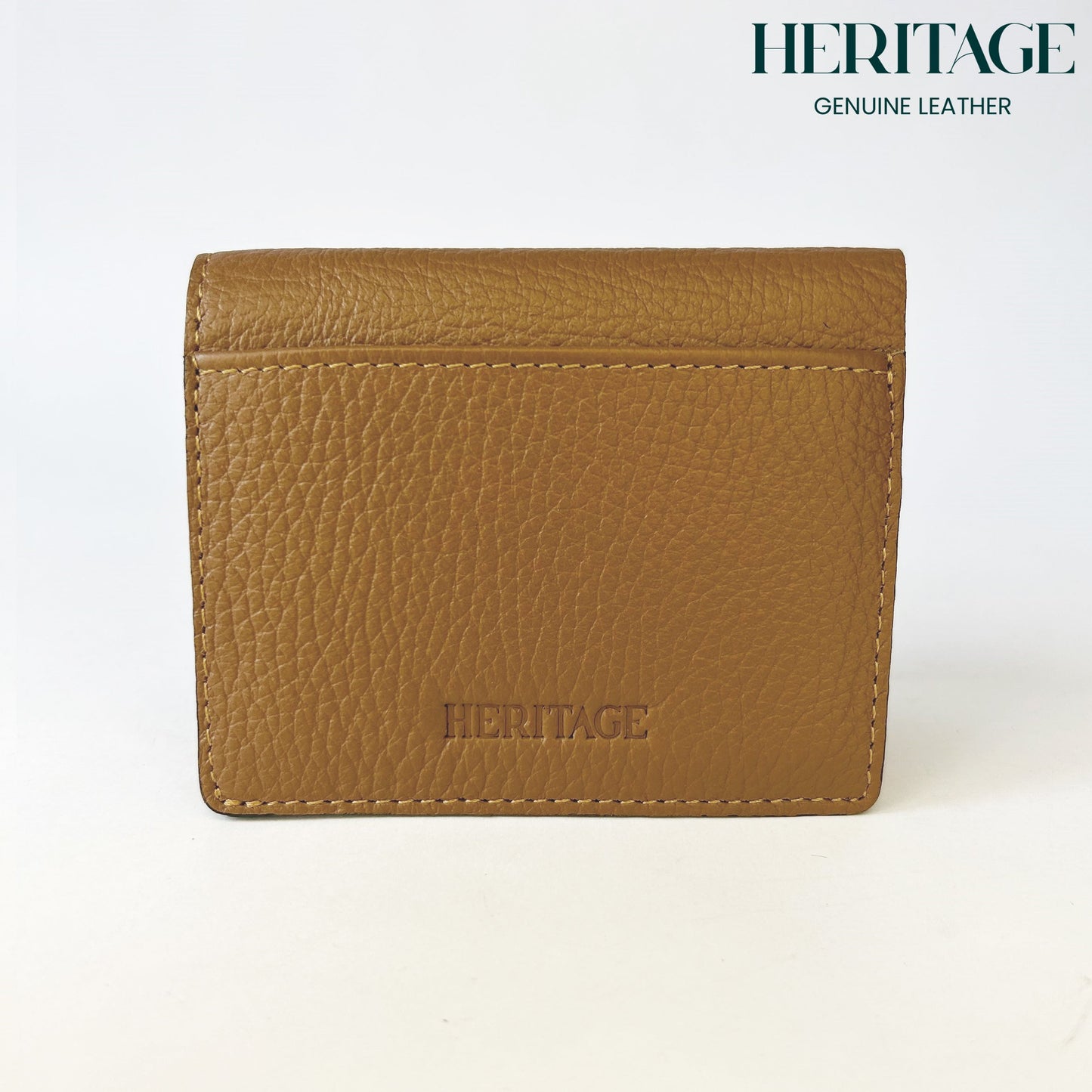 Billetera Atlas Cuero Granulado Whiskey Heritage