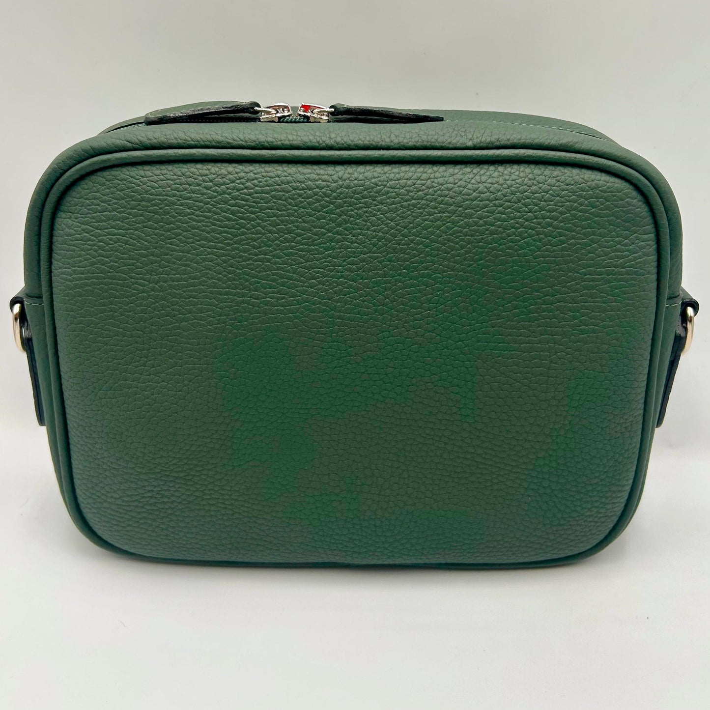 Bolso Bandolera Grant Cuero Granulado Verde  Heritage