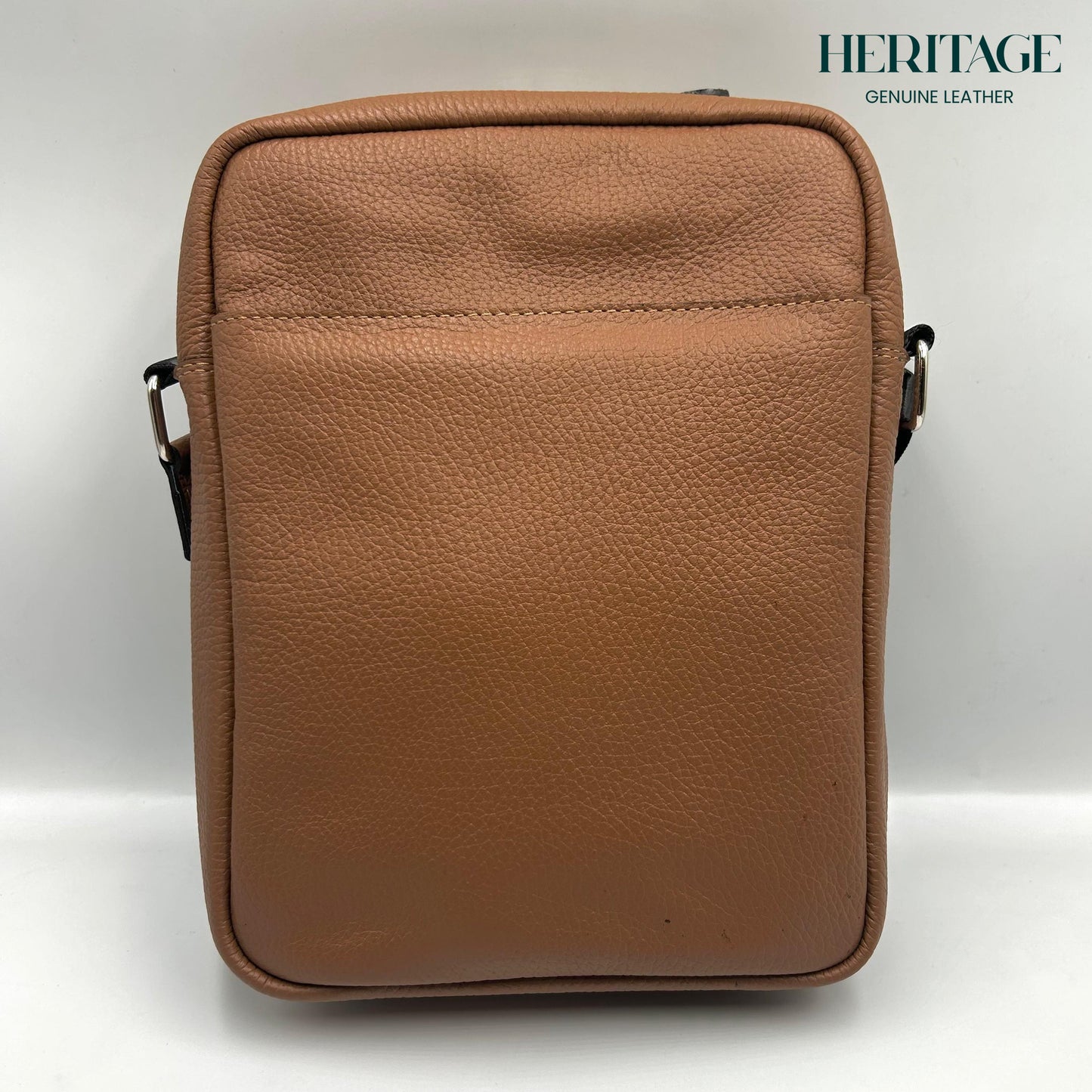 Morral tamaño Carta Cuero Granulado Whiskey Heritage