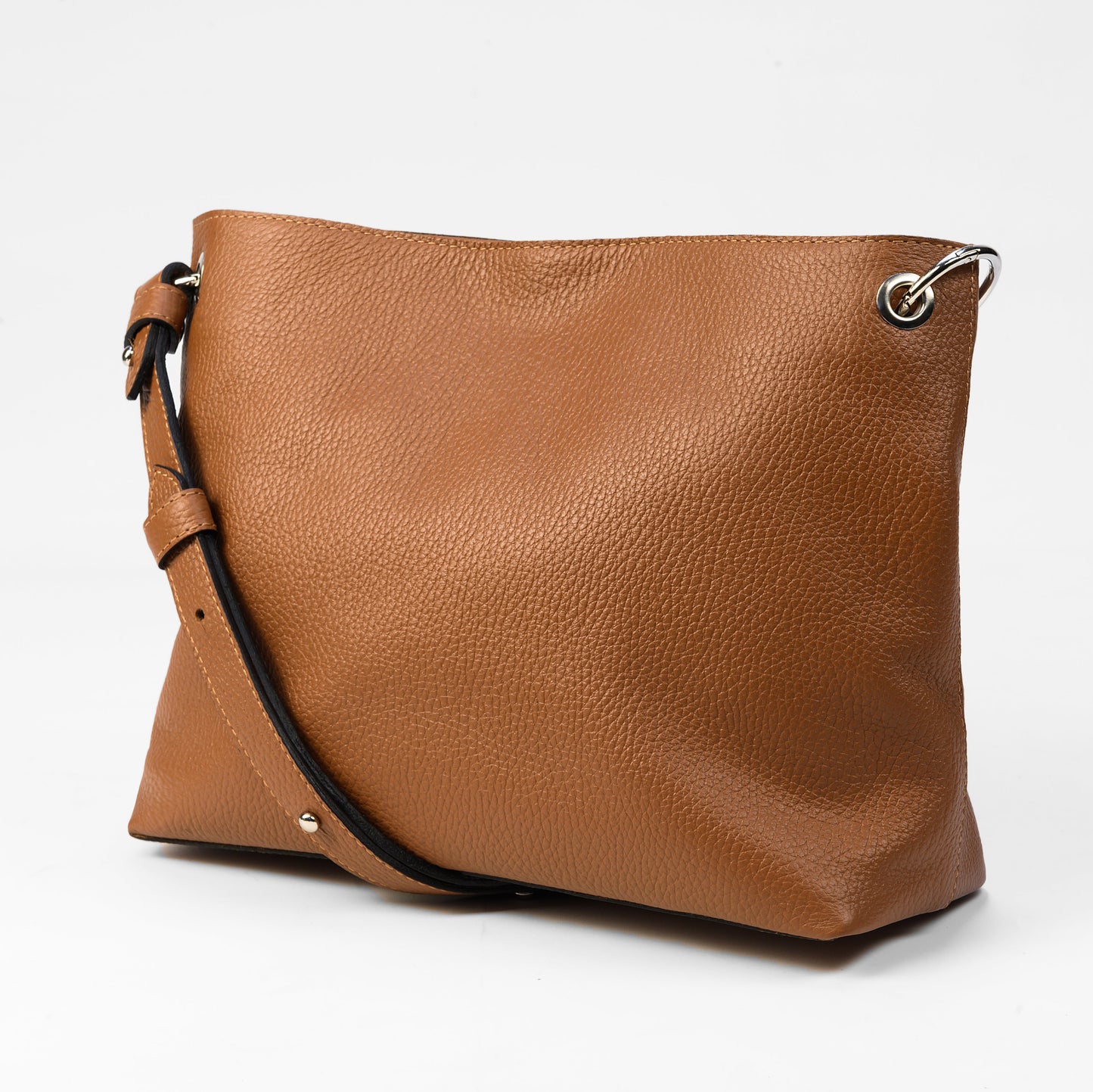 Bolso bandolera Praga en Cuero Granulado Whiskey Heritage