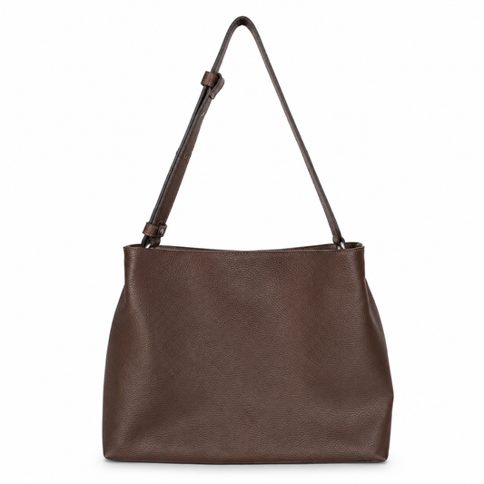 Bolso Verona en Cuero Granulado Café Heritage