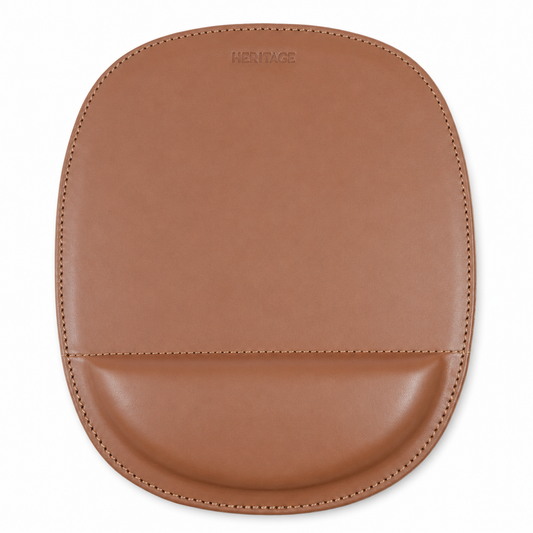 Mousepad Cuero en Liso Whiskey Heritage