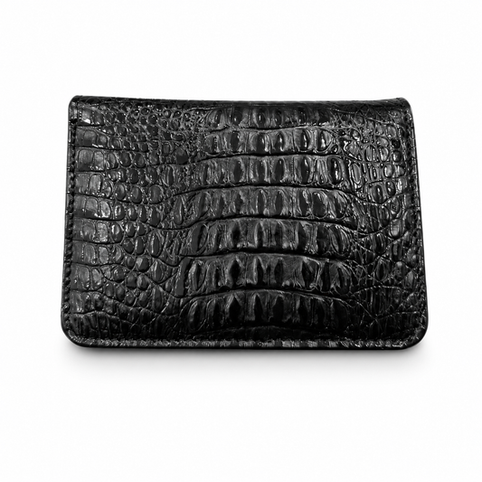 Billetera Cleo en Cuero Charol negro