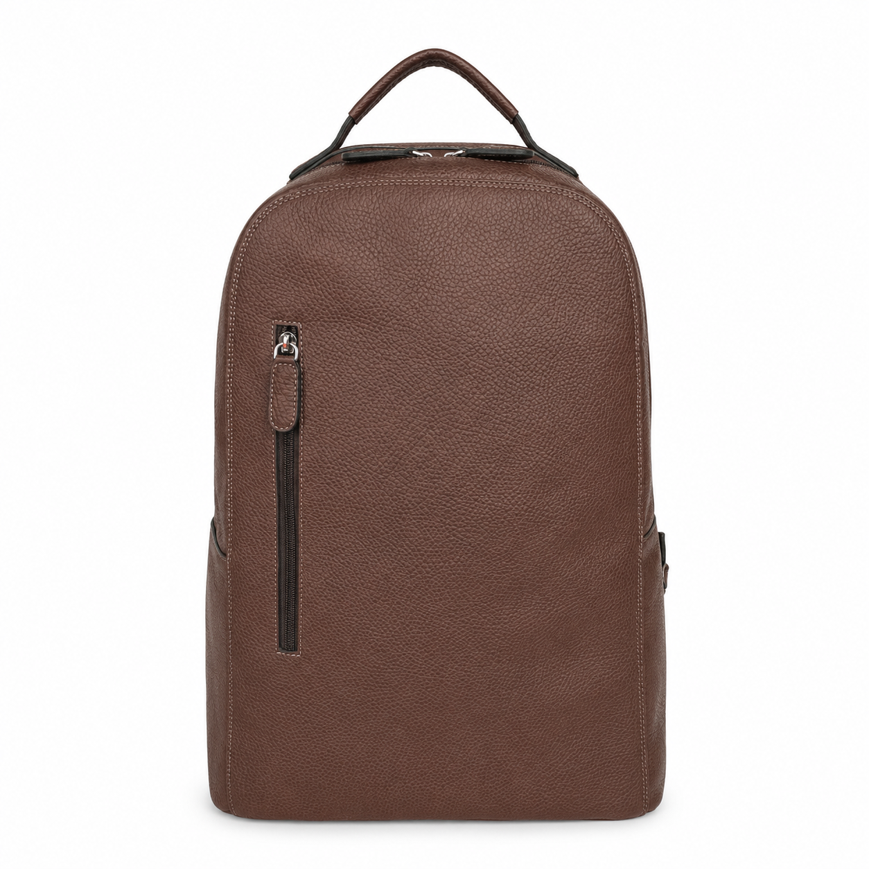 Mochila Royal en Cuero Granulado Café Heritage