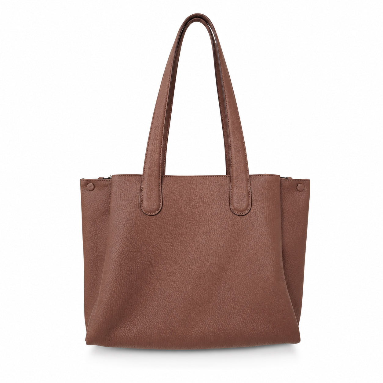 Cartera Chloe en Cuero Granulado Whiskey COCO