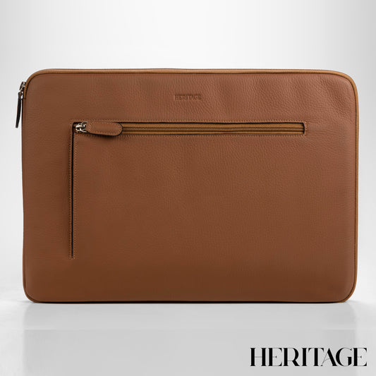 Funda para Laptop en Cuero Granulado Whiskey Heritage