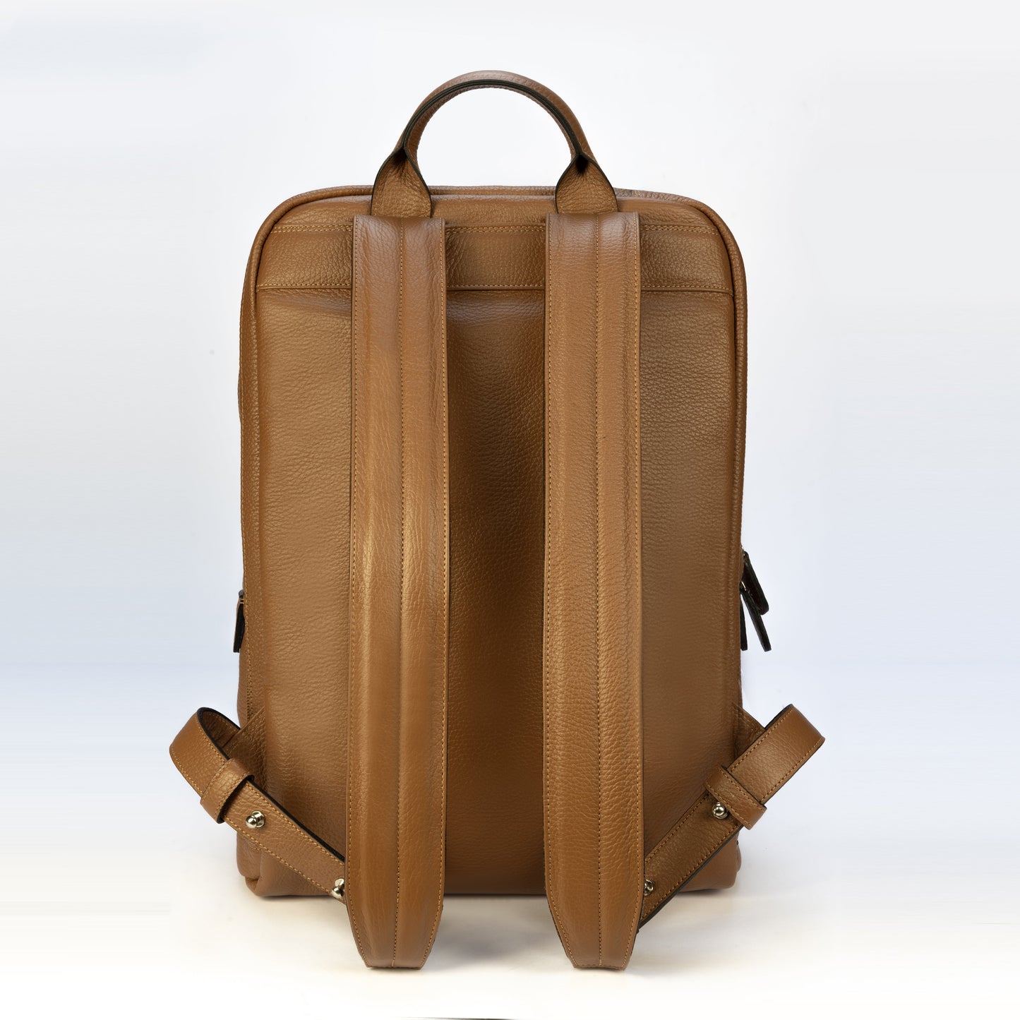 Mochila con Cierre en Cuero Granulado Whiskey Heritage