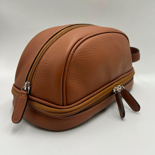 Neceser Lou en Cuero Granulado Whiskey Heritage